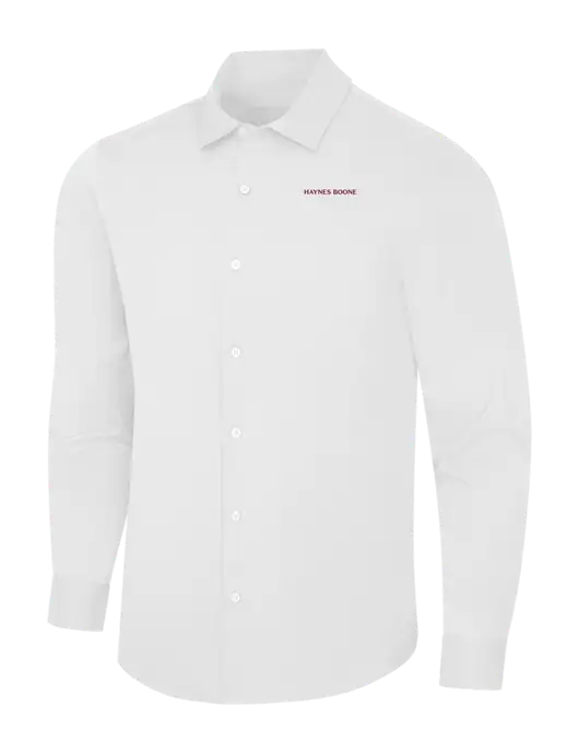 White City Stretch Shirt w/Haynes & Boone Logo