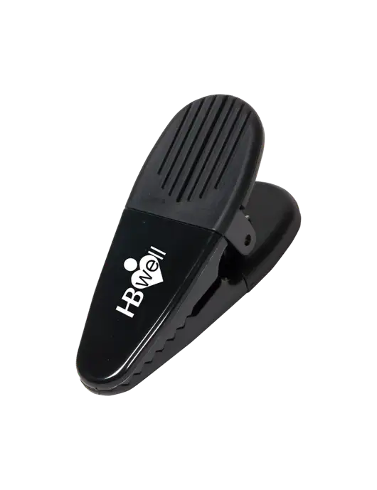 Magnetic Black Power Clip w/Wellness Logo