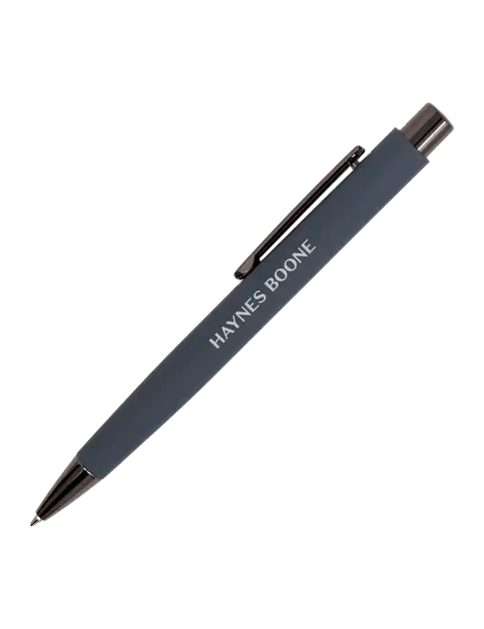 Moana Comfort Grey - Black Ink w/Haynes & Boone Logo