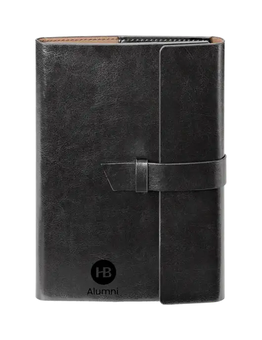 Fabrizio Black 6.875 x 9.56 Portfolio w/Alumni Logo