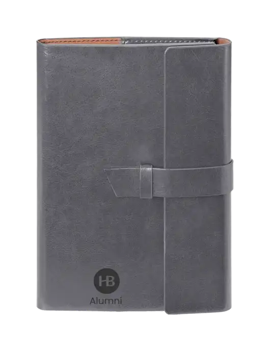 Fabrizio Grey 6.875 x 9.56 Portfolio w/Alumni Logo