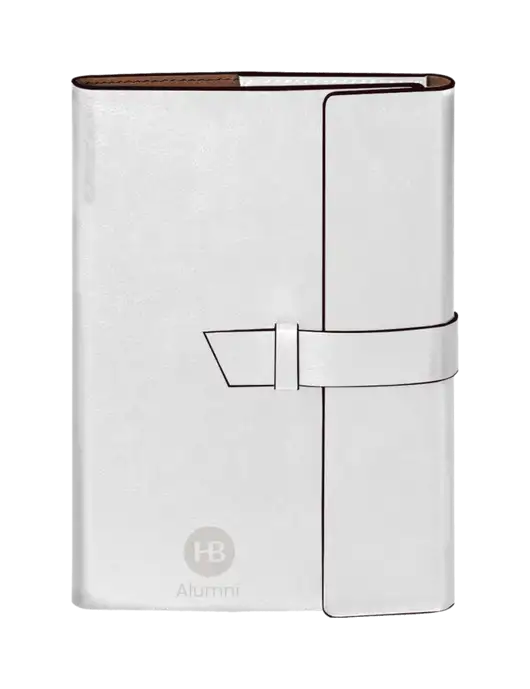 Fabrizio White 6.875 x 9.56 Portfolio w/Alumni Logo