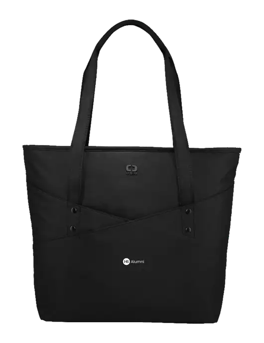 OGIO Black Downtown Tote 
 w/Alumni Logo