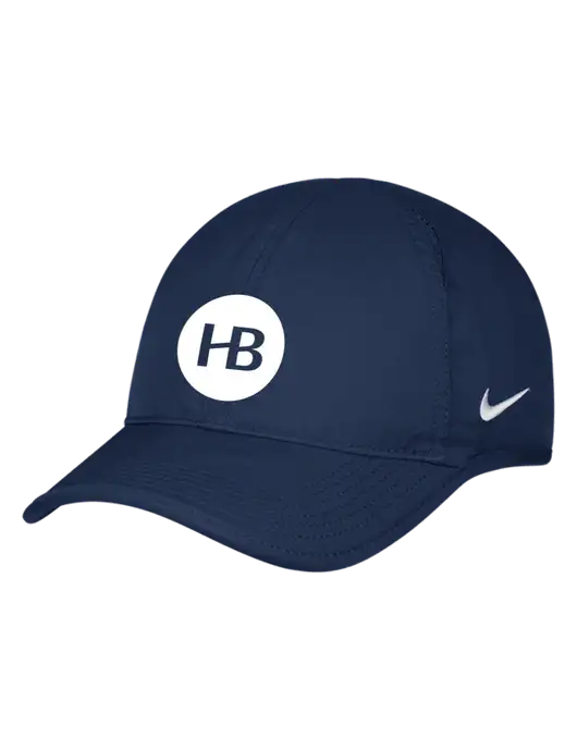 Nike Navy Featherlight Cap w/Monogram Logo