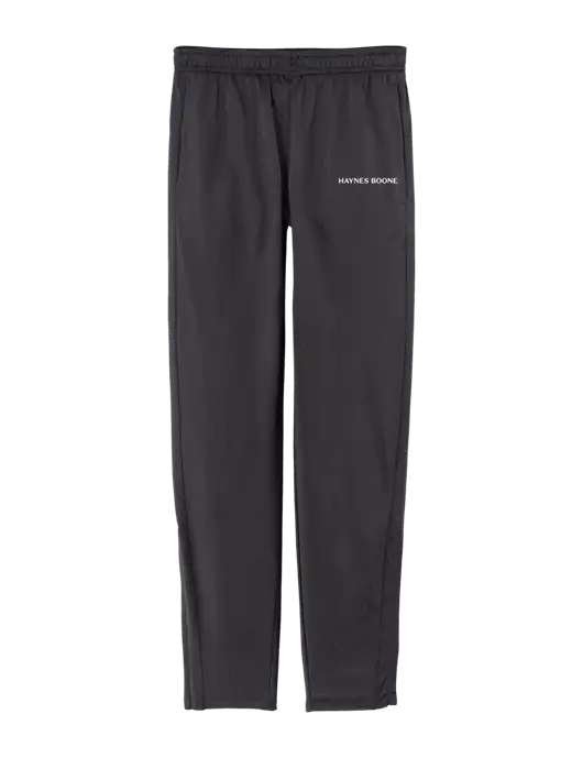 Tricot Very Dark Grey Track Jogger w/Haynes & Boone Logo