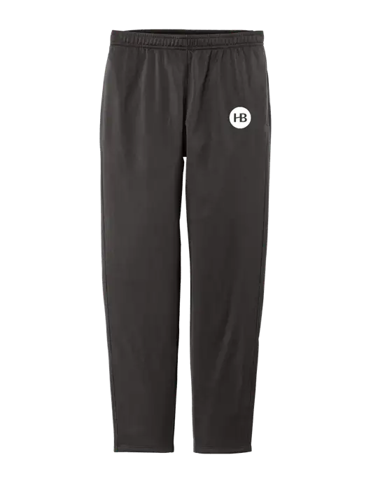 Womens Tricot Very Dark Grey Track Jogger w/Monogram Logo